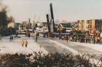 11-stedentocht 1997 keerpunt Dokkum - foto 16 * Altenabrug en Eebrug open