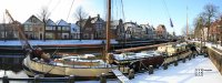 winter panorama Diepswal - De Dijk Dokkum 24jan15 