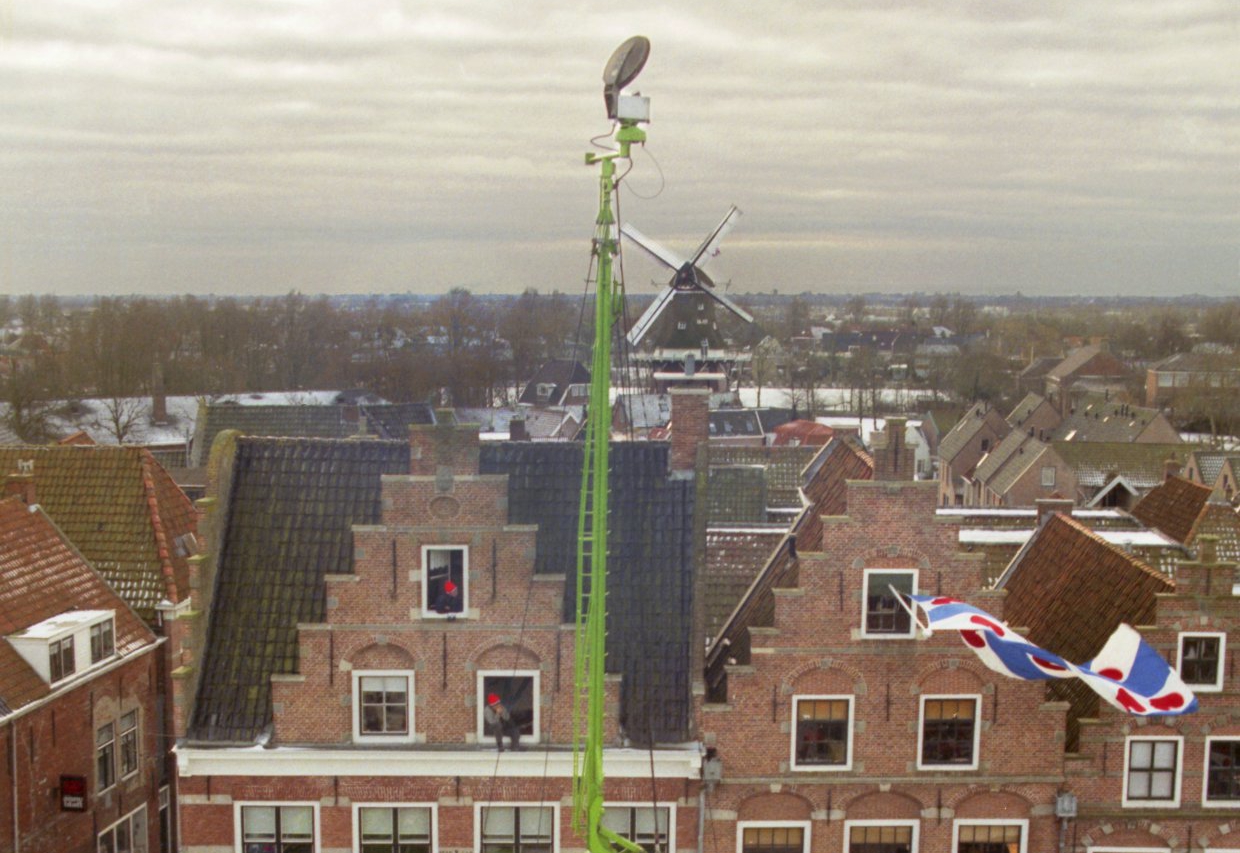 10. media op De Zijl, Blokhuis + molen De Hoop (vanaf stadhuistoren)