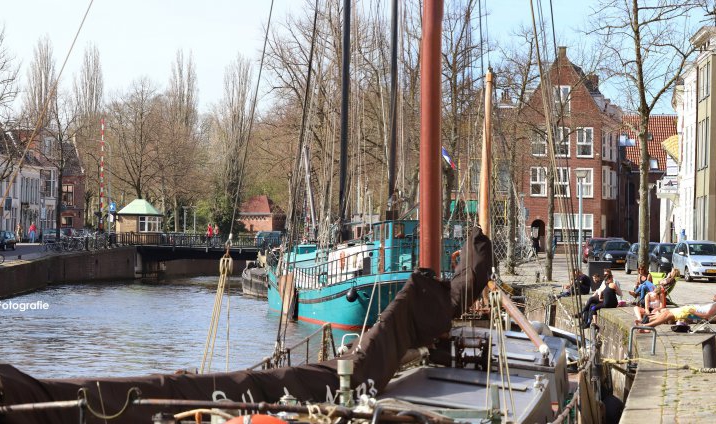Hoge der A Visserbrug Groningen 7 april 2020