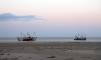 vissersschepen Engelsmanplaat, nu geheel in zicht 2 sep 2019 