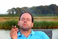 Bert met sigaar (21 jul '06) 