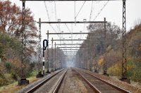 spoorlijn Zwolle-Leeuwarden bij Steenwijk (nov 2010) 